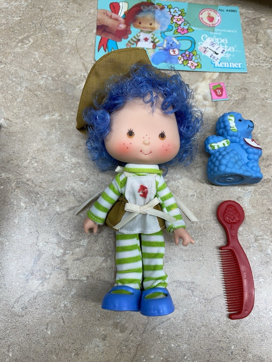 Strawberry Shortcake Crepe Suzette Doll & Poodle Eclair VINTAGE