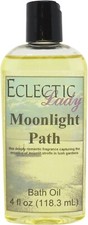 Moonlight Path Bath Oil - Scented Body Oil - Relaxing  Moisturizing Bathing