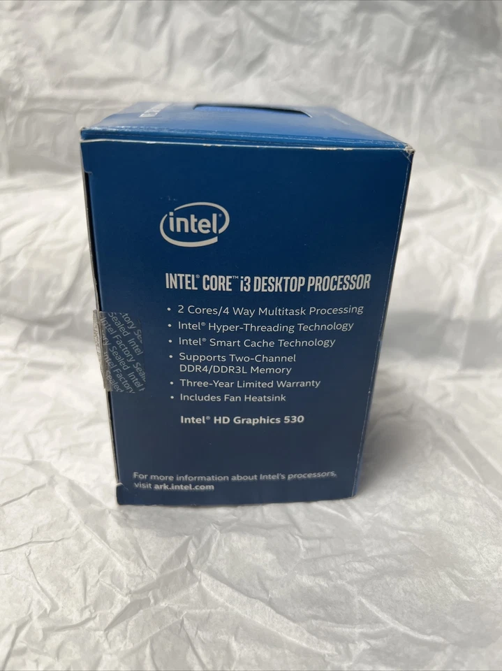 Intel 3.70 GHz Core i3-6100 3M Cache Processor BX80662I36100 - Image 4 of 4