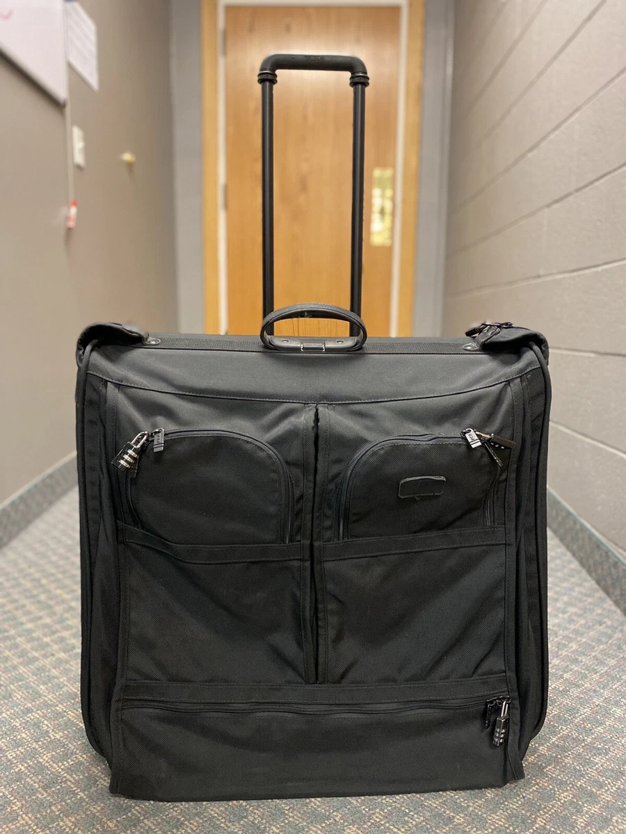 TUMI 2233D3 Two Wheeled Luggage Garment Bag Ballistic Nylon 24 Black r