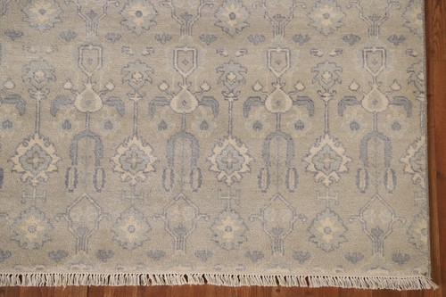 Art & Craft Transitional Rug 4x6 Hand-knotted Wool Oriental Carpet - Picture 6 of 12