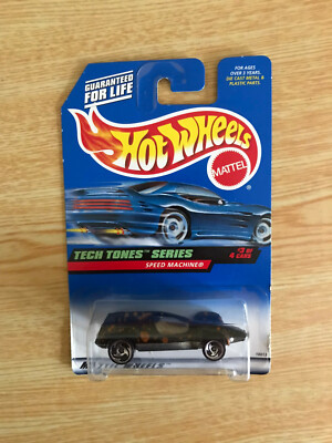 1998 Hot Wheels Tech Tones Speed Machine #747 NEW