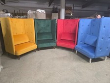 Kubikkabinen, Bankette f&uuml;r B&uuml;ros, Clubs, feste Bestuhlung