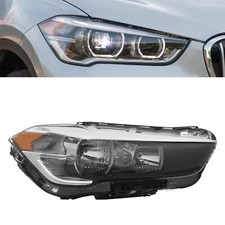 Headlight For 2016-2022 Bmw X1halogen Headlamp Assembly Wbulb Passenger Side Headlight For 2016-2022 Bmw X1halogen Headlamp Assembly Wbulb Passenger Side