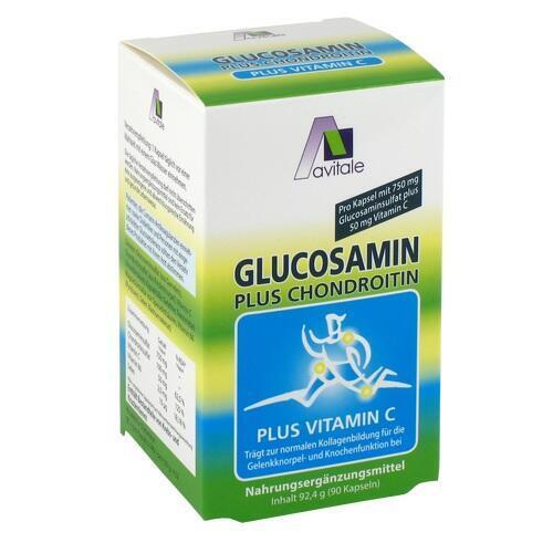 GLUCOSAMIN 750 mg+Chondroitin 100 mg Kapseln, 90 St PZN 02888076 - Picture 1 of 1
