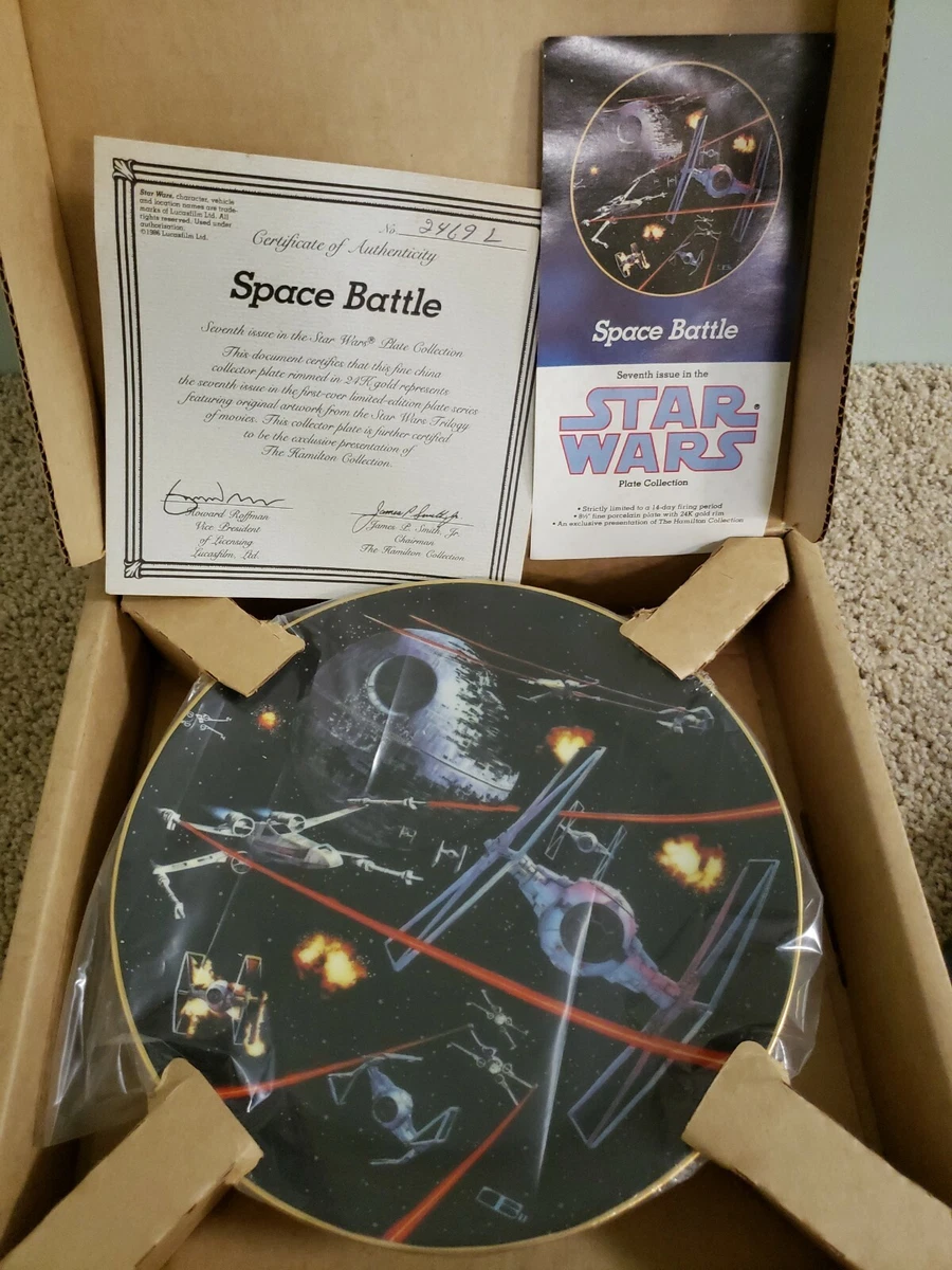 Star wars sales plate collection