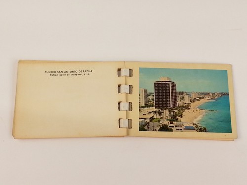 Vintage Puerto Rico Picture Book Memories Souvenir Collectible Booklet Spiral - Picture 5 of 7