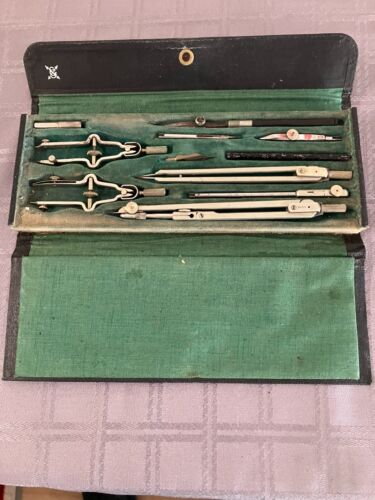 Vintage Made in Germany Professional Drafting Set 11 pieces - Picture 1 of 4