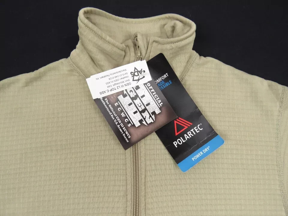 未使用　米軍実物GENIII LIGHT WEIGHT COLD WEATHER USGI GEN III ECWCS Cold Weather ACU Wind Jacket - Used