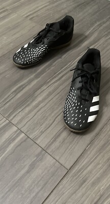 adidas Predator Freak 4 Sala Indoor Soccer Cleats Core Black FY1042 Men's 10.5