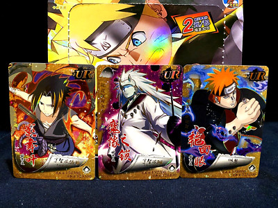 Naruto CCG TCG Trading Card Game Doujin 30 Packs Booster Box HY-1002 Itachi New