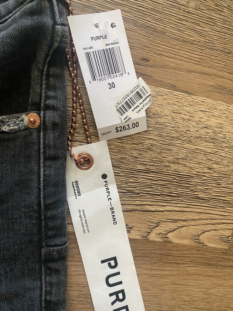 PURPLE BRAND style no. p001 Mid Indigo size 30 | eBay