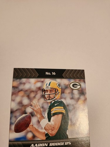 2017 Panini Player Of The Day Football Aaron Rodgers Green Bay Packers #16 - Picture 2 of 4