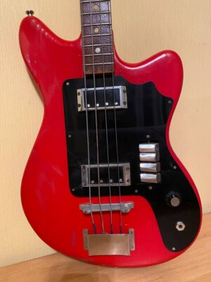 Jolana Typhoon Bass Guitar Czechoslovakian Vintage and very Rare