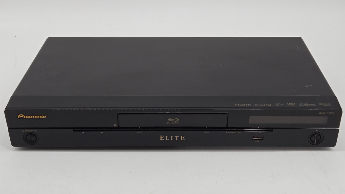 Pioneer Blu-ray Disc Player BDP-3140‐W Pioneer BDP-3140-W Blu-ray DVD Player w/ Remote RC-2432