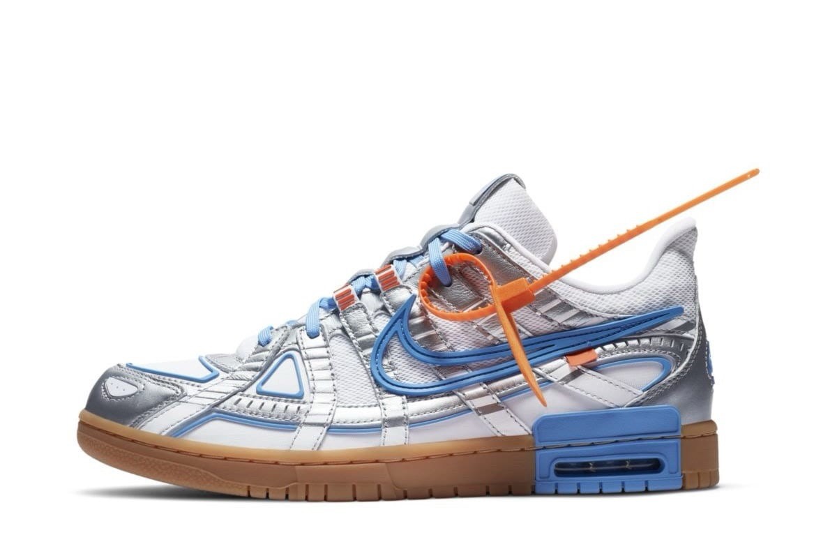 OFF WHITE X NIKE OFF WHITE X NIKE RUBBER DARK 'UNC' UK3.5 US4 EU36