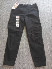 Wrangler Size 12 Youth Nwt Gamer Cargo Pants Black
