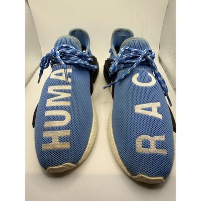 Adidas Pharrell Williams Human Race NMD Blue Sneakers BB0618 Mens Shoes