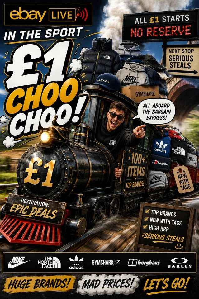 CHOO CHOO ALL ABOARD THE £1 EXPRESS