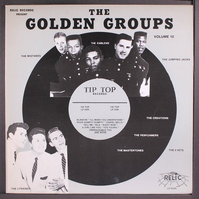 VARIOUS: golden groups, vol.10 RELIC 12'' LP 33 RPM