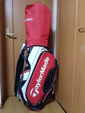 TaylorMade SY487 Red/White cart bag golf carry caddy bag rare japan used