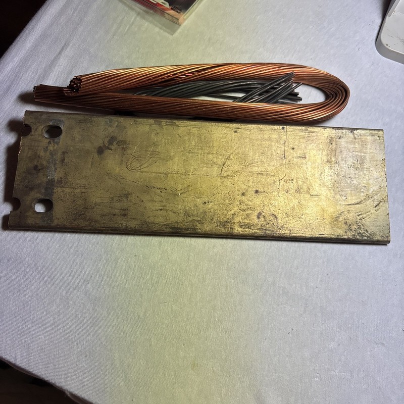 5.7 Pounds Of Scrap Copper, Huge Copper Bar! Copper Stacking Free Shipping!!!
