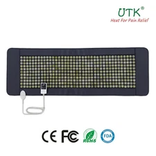 UTK H11L1 70" x 24" Full Body Jade Stones Infrared Heating Pad For Pain Relief