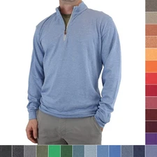Johnnie-O Pullover Men's Sully Quarter Zip Wrinkle Resistant Regular Fit
