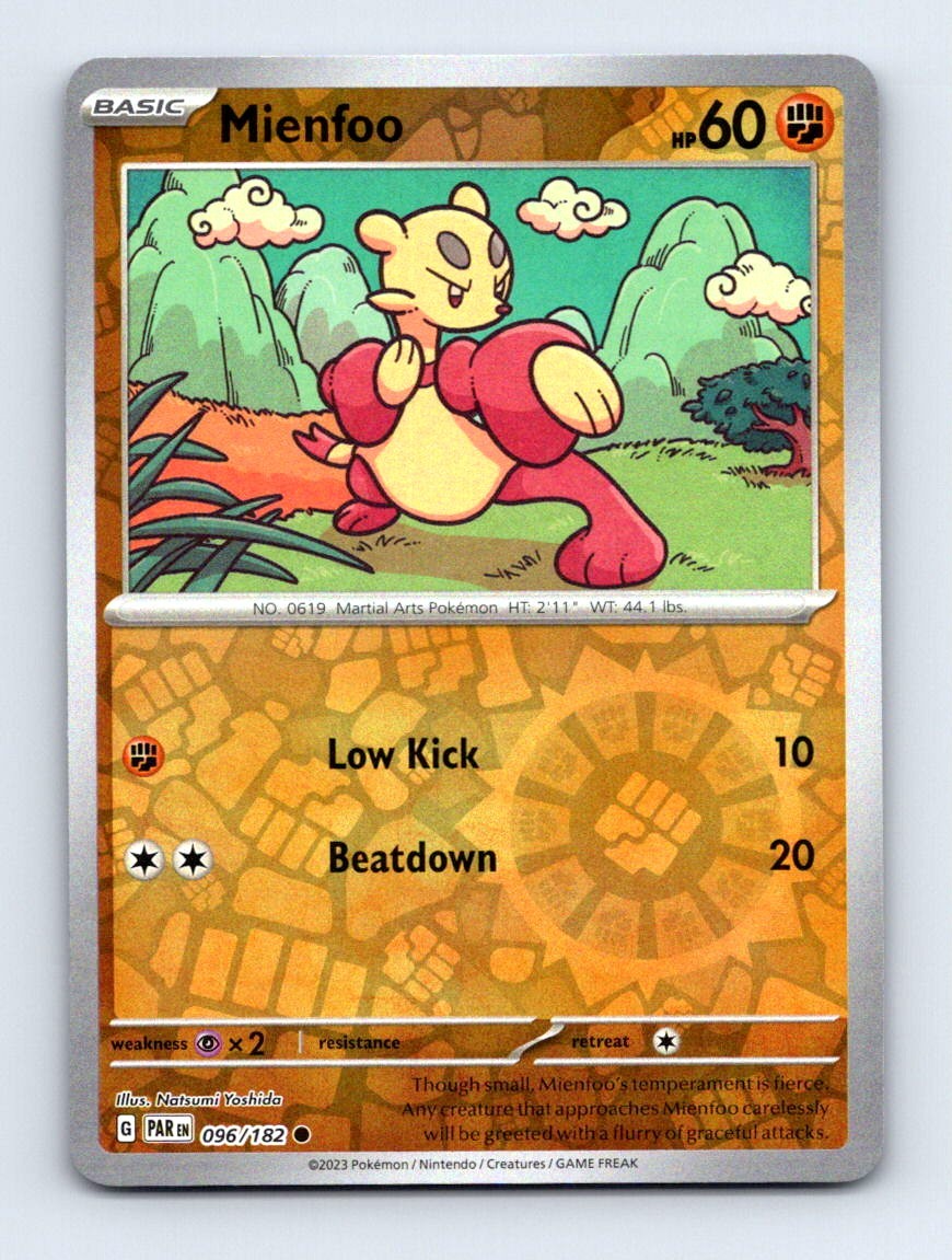 #96 2023 Paradox Rift / Mienfoo Reverse Holo