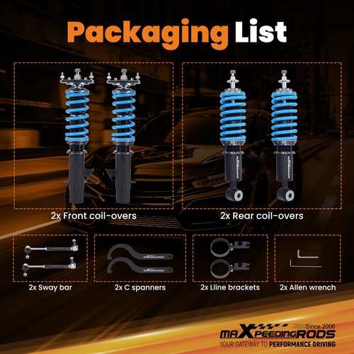24 Ways Damper & Height Adjustment Coilover For MINI Clubman R55, Cooper d 07–14 - Picture 8 of 20