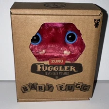 Baby Fugg Fuggler Series 4  Maroon Sir Belch Plush New In Box Plush Doll