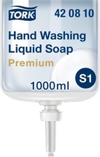 Tork Hand Wash Liquid Soap Fat Dissolving and kind to skin for Dispensers 6 x 1L