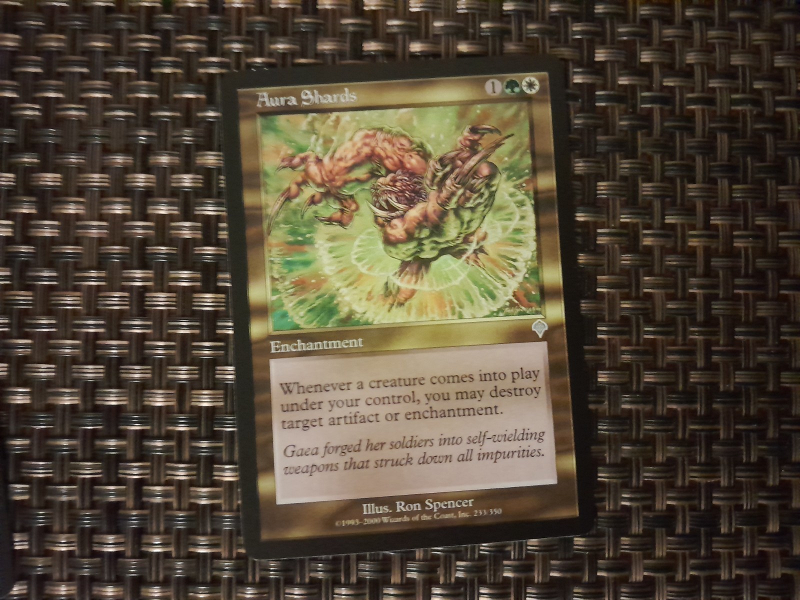 Magic the Gathering - Invasion - Aura Shards -  Uncommon - Near Mint