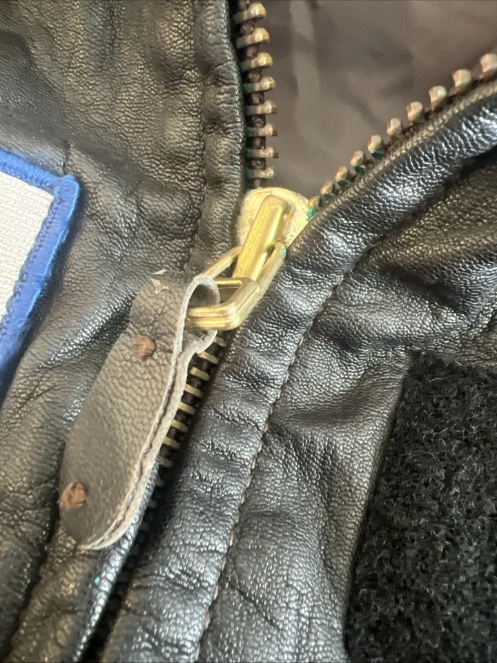 Chaqueta de vuelo de piel de cabra Cockpit EE. UU. Vintage G-1 Spec 7823 Top Gun Maverick 44 Foto 2 de 4