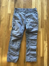 Mountain Kahkis Men's Navy Blue Hiking Trail Workwear Pants 32x30