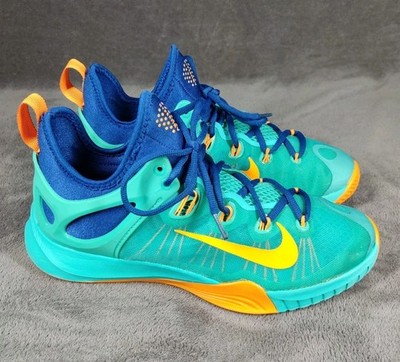 Nike Zoom HyperRev 2015 Light Retro/Gym Blue/Bright Citrus Size 8