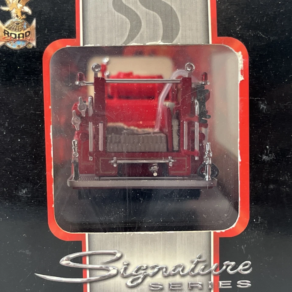 FIRMA DE CARRETERA YAT MING 1:43 1935 MACK TIPO 75BX MODELO FUNDIDO A PRESIÓN EN ESTUCHE DE PLÁSTICO Foto 4 de 4