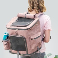 Portable Pet Dog Carrier Backpack Travel Bag for Hiking Camping Outdoor