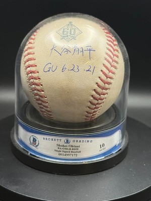 おもちゃ otani-sayo 2021 Shohei Ohtani Kanji Auto GAME USED 6/23/2021 Baseball MLB