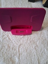 Bush Portable Speaker Dock Pink – Untested / Spares or Repair