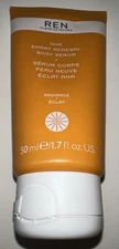 REN Skincare AHA Smart Renewal Body Serum Deluxe Travel Size 1.7 oz 50 mL