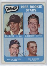 1965 Topps High # Bill Davis Mike Hedlund Floyd Weaver Ray Barker #546 0pl9