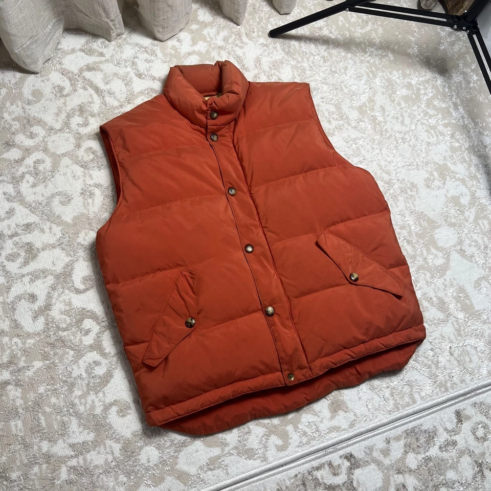 Chaleco relleno de plumón Loro Piana Vinage para hombre talla M Foto 2 de 4