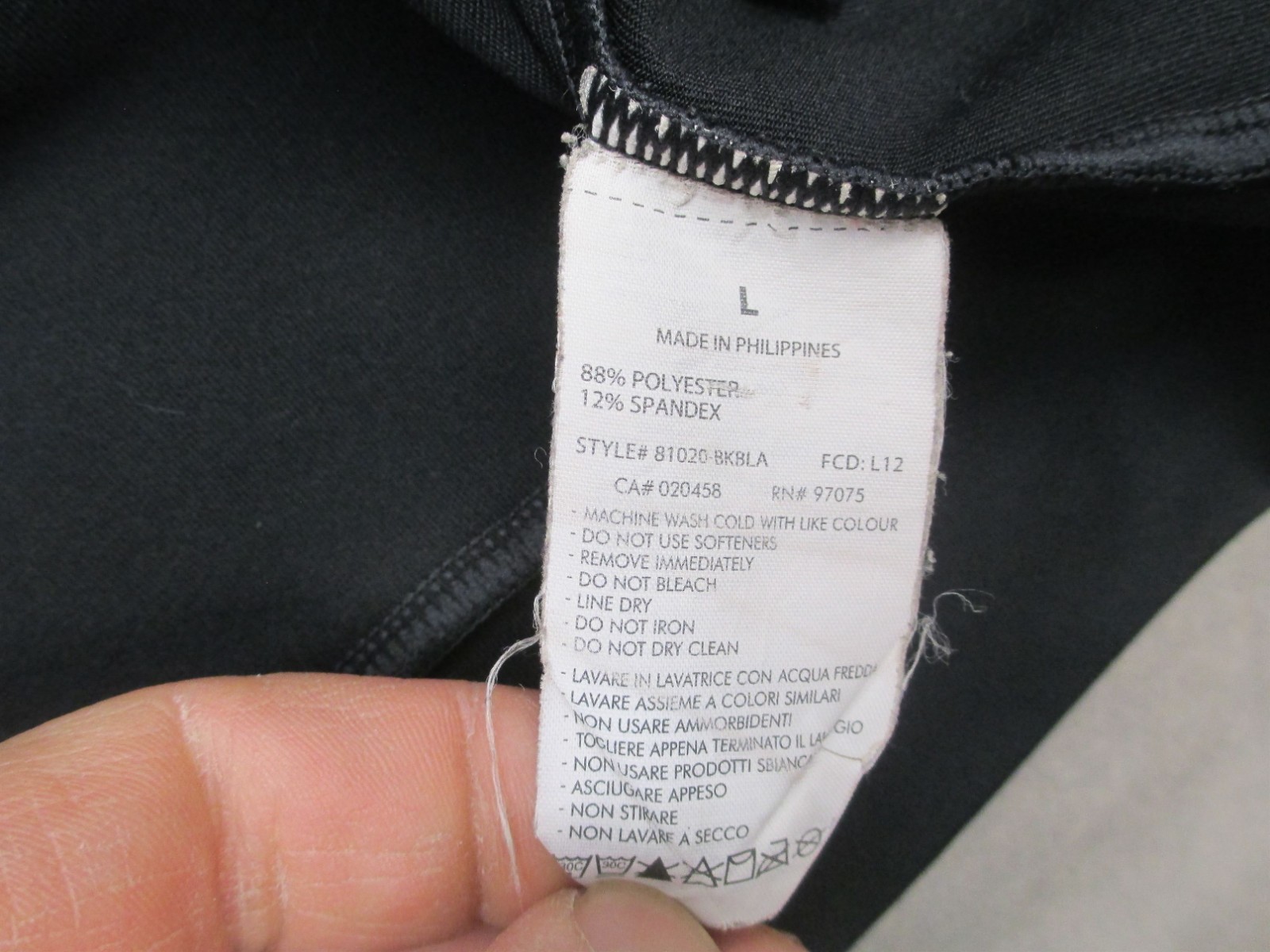 Saucony Size L Womens Black Stretch Pockets Full Zip Activewear Logo Jacket 788 thumbnail 10