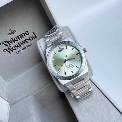 VIVIENNE Mint Green Women's Quartz Watch Stainless Steel Strap