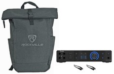 Fender Quantum HD 2 USB-C Studio Recording Audio Interface 20x24 Cables Backpack