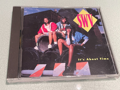 SWV Sisters With Voices - It's About Time - CD Album - 1992 BMG Music