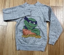 VTG Steinwurtzel Teenage Mutant Ninja Turtles Kids Large 6x-7 Sweater Sweatshirt