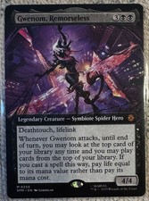 Gwenom Remorseless Extended Art 256 MTG-Spider-Man (Regular)