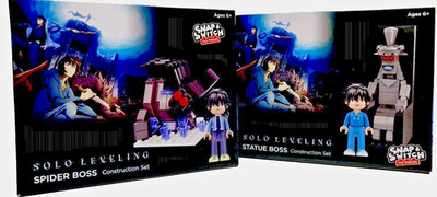 Solo Leveling Build Sets Statue BOSS & Spider BOSS  #64175-01/02 Snap & Switch